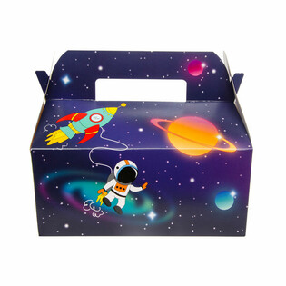 Cutii Meniu Copii Spațiu / Space - 22,5 x 12 x 9,5 cm (24 buc.)