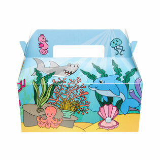 Cutie Meniu Mare / Ocean - 22,5 x 12 x 9,5 cm (24 buc.)