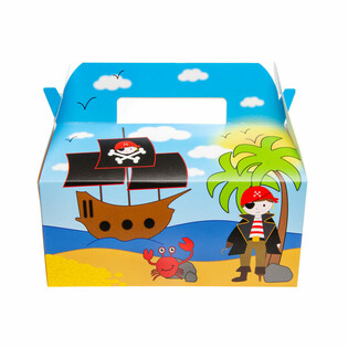 Cutie Meniu Pirat - 22.5 x 12 x 9.5 cm (24 buc.)