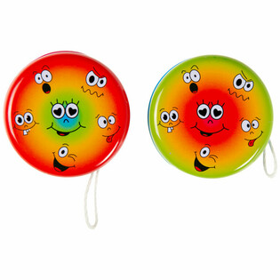 Yoyo Smiley din Metal (24 buc.)