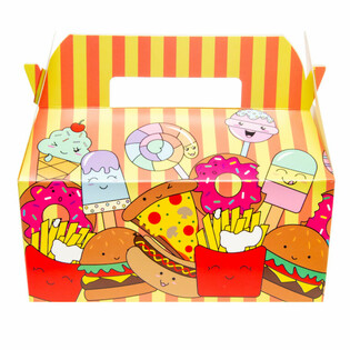 Cutii Meniu Fastfood - 22,5 x 12 x 9,5 cm (24 bucăți)