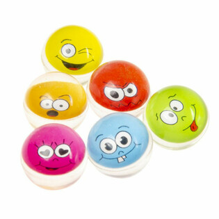 Mingi Săltăreșe Smiley &Oslash; 3.2 cm (50 bucăși)