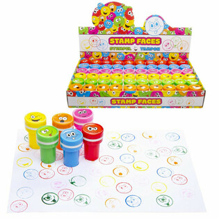 ȘTAMPILE SMILEY / FEȚE VESELE &Icirc;N DISPLAY (60 buc.)