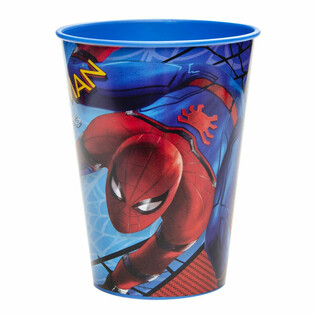 Pahar Spiderman pentru băuturi și &icirc;nghețată 260 ml (12 bucăți)