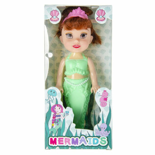 Păpușă Sirenă Adorabilă &icirc;n Cutie cu Fereastră, 18 cm (12 buc.)