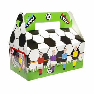 Cutii Meniu Fotbal - 22.5 x 12 x 9.5 cm (24 buc.)