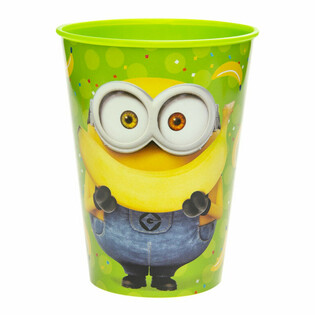 Pahar Minions Banană pentru băuturi și &icirc;nghețată - 260 ml (12 buc)