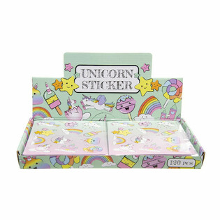 Display Stickere Unicorn Fun (120 bucăți)