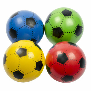 MINGI DE FOTBAL - 23CM - MIX CULORI (10 buc.)