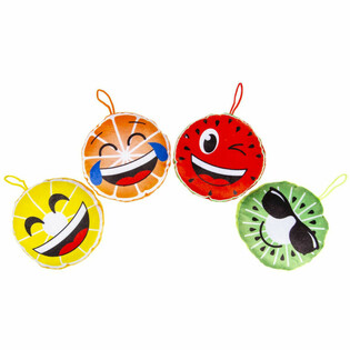 Jucării de Pluș Fructe Smiley - Mix (24 buc)