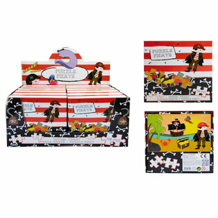 Puzzle Pirați 48 Piese - Display Complet (12 bucăți)