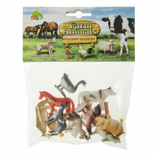 Set 12 Figurine Animale de Fermă