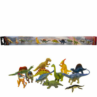 ANIMAL WORLD - MIX FIGURINE DINOZAURI (12 buc.)