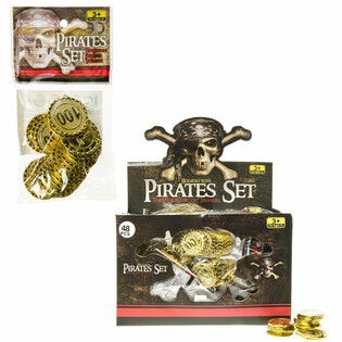 Display 48 pungi Monede de Pirat