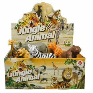 ANIMALE SĂLBATICE MARI - FIGURINE DE JOC &Icirc;N DISPLAY (12 buc.)