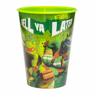 Pahar Ninja Turtles pentru băuturi și &icirc;nghețată (12 buc.)