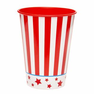 Pahar pentru băuturi / &icirc;nghețată 'USA Popcorn' - 260 ml