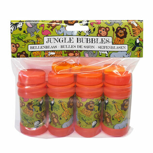 Baloane de Săpun Animale din Junglă 50ml (Set de 4)