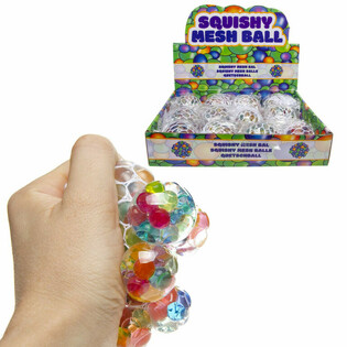 MINGI SQUISHY CU PLASĂ &Icirc;N DISPLAY (12 buc.)