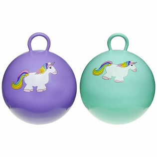 Mingi de sărit Unicorn (6 bucăți) - 46 cm