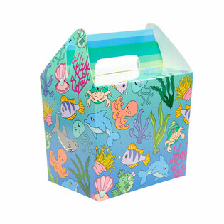 Cutii Meniu / Cutii pentru Cadouri Animale Marine (12 buc)