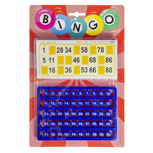Set de Joc Bingo pe Card (6 bucăți)