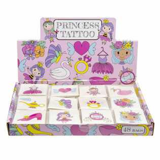 Tatuaje Princess Fun - Display cu 48 de Pachete