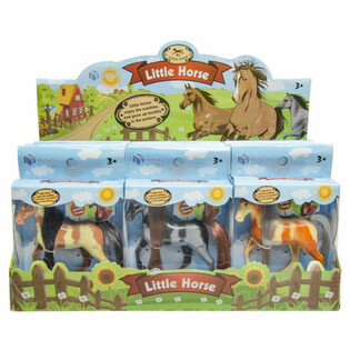LITTLE HORSE - CĂLUȚ DE JUCĂRIE &Icirc;N DISPLAY (12 buc.)
