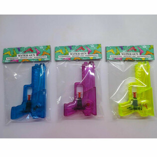 Pistol cu apă 15 cm - Mix culori (12 bucăți)
