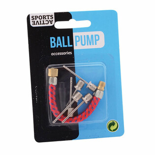 SPORTS ACTIVE - SET 7 ACCESORII PENTRU POMPĂ DE MINGI
