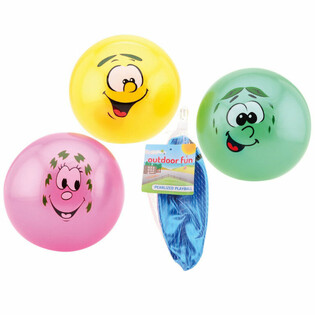 MIX FEȚE VESELE / MINGE SMILEY &Oslash;20 Cm (36 buc.)