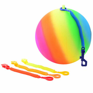 MINGE CURCUBEU CU ȘNUR / MINGE BUNGEE &Oslash;23 Cm (36 buc)