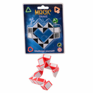 MAGIC SNAKE - PUZZLE 3D ȘARPE PE CARD (24 buc.)