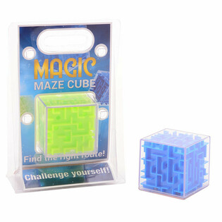 XXL Magic Maze Cube - Cub Labirint pe Blister (6 bucăți)