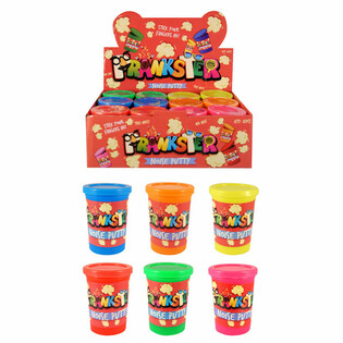 Plastilină cu sunete Neon - Display (12 bucăți)