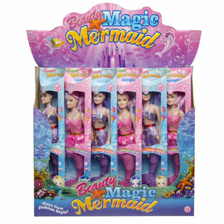 Păpușă Sirenă Magică Mermaid &icirc;n Display (12 buc.)