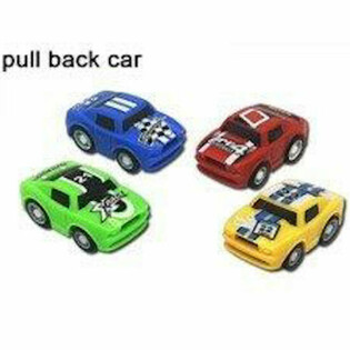 MAȘINUȚE SPORT PULL BACK - MIX CULORI (48 buc.)