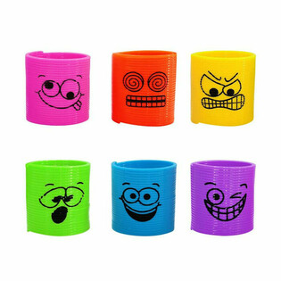 MINI SPIRALE FUNNY FACES &Oslash;3.5 CM (6 buc.)