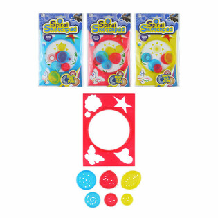 SPIROGRAF - BLOC DE DESEN CU SPIRALĂ (12 buc.)