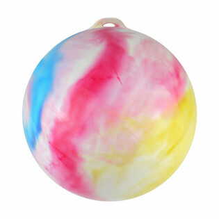 Minge colorată cu efect de marmură &Oslash; 25 cm cu c&acirc;rlig (12 buc)