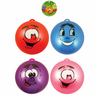 Minge Smiley Face &Oslash; 23 cm cu c&acirc;rlig (12 buc.)