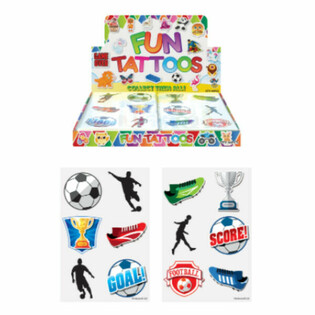 Tatuaje Temporare Fun - Model: Fotbal &icirc;n Display (96 buc.)