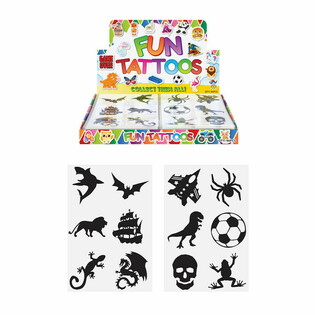 Tatuaje Fun - Display Băieți (96 buc.)