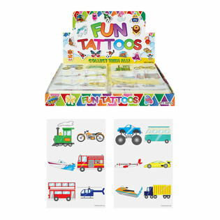 TATUAJE FUN - MODEL: VEHICULE &Icirc;N DISPLAY (96 buc.)