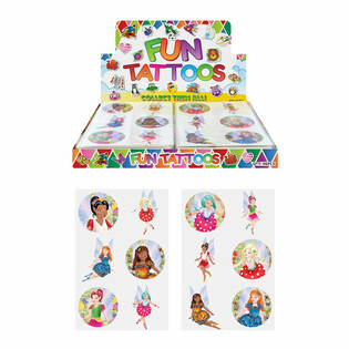 Tatuaje Fun - Display Z&acirc;ne (96 bucăți)