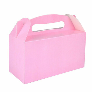 MENUBOX - ROZ BEBE - 23x9.5x18 cm (12 buc.)