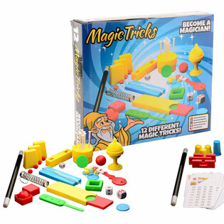 MAGIC TRICKS - CUTIE MARE DE MAGIE CU 12 TRUCURI &Icirc;N CUTIE