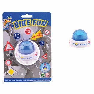 Sirenă poliție Bike Fun - Lumini și sunete pentru bicicletă copii
