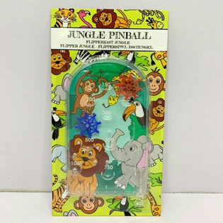 Joc Flipper Animale din Junglă pe card (12 buc.)