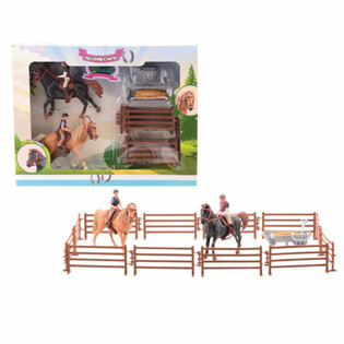 MY LOVELY HORSE - XL - Set 2x Cal de Jucărie cu Grajd Mare - &Icirc;n Cutie Cadou (1 buc.)